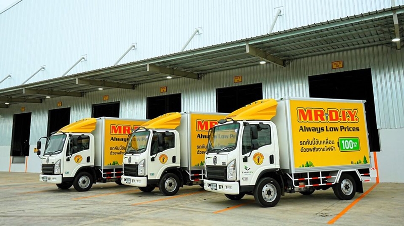  มิสเตอร์. ดี.ไอ.วาย. เปิดตัวรถบรรทุกขนส่งสินค้าระบบไฟฟ้า เสริมความมุ่งมั่นด้าน ESG